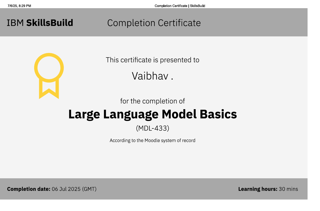 Frontend Certificate